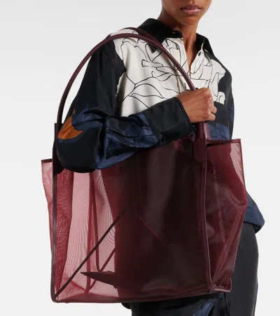 Victoria Beckham Victoria Shopper Bag -  - Synthetic - Burgundy