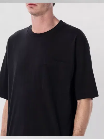 Dries Van Noten Essential Black T-shirt Crafted From Premium Cotton