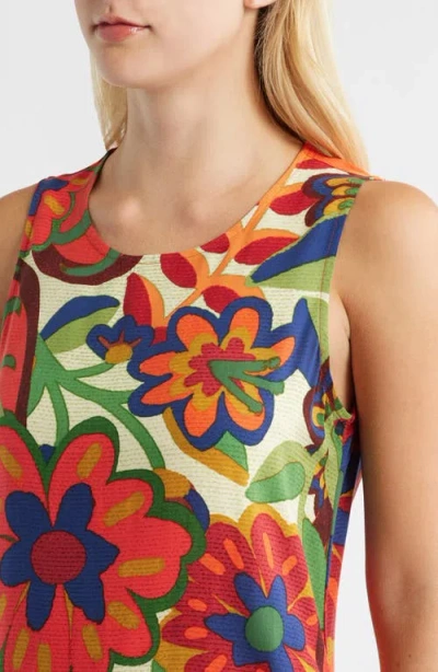 Halogen ® Ruffle Hem Shift Dress In Multi