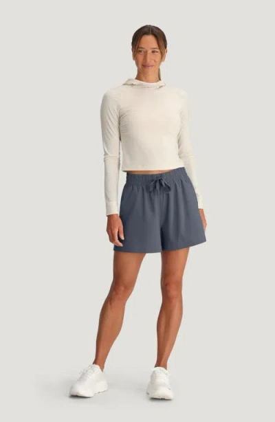 Free Fly Driftlight Performance Short In Storm Cloud In Gray