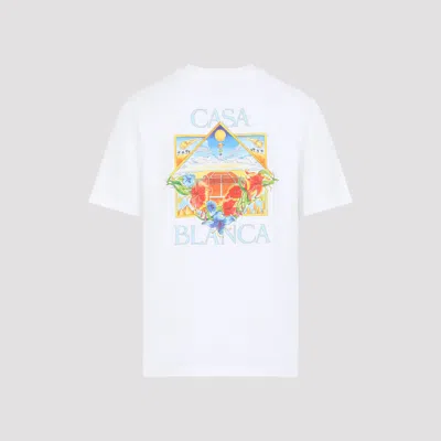 Casablanca Golden Goose Star-printed Leather Sneakers Stardan In Multi