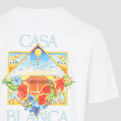 Casablanca Golden Goose Star-printed Leather Sneakers Stardan In Multi