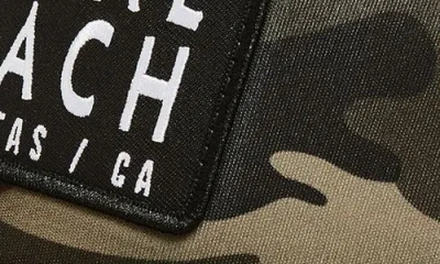 Local Beach Logo Patch Trucker Hat In Multi