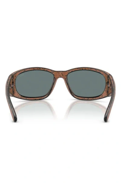 Diesel Rectangle Sunglasses In Brown