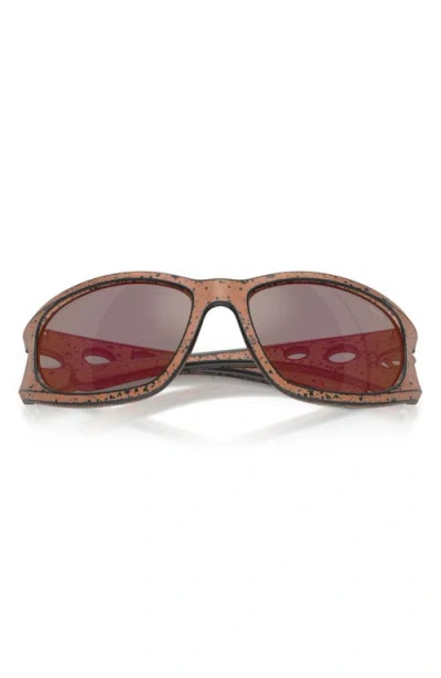 Diesel Rectangle Sunglasses In Brown