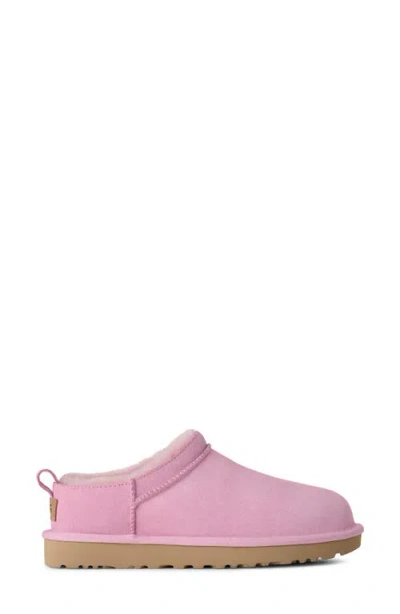 Ugg Classic Micro Pink Suede Boots In Pink