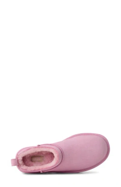 Ugg Classic Micro Pink Suede Boots In Pink