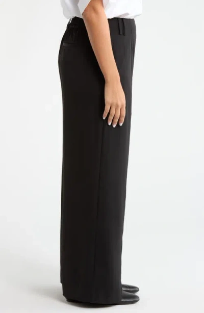 Lyssé Lysse Ellison Pull-on Wide Leg Pants In Black