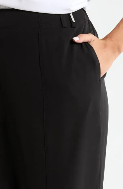 Lyssé Lysse Ellison Pull-on Wide Leg Pants In Black