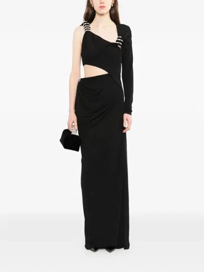 Christopher Esber Torso Maxi Dress In Black