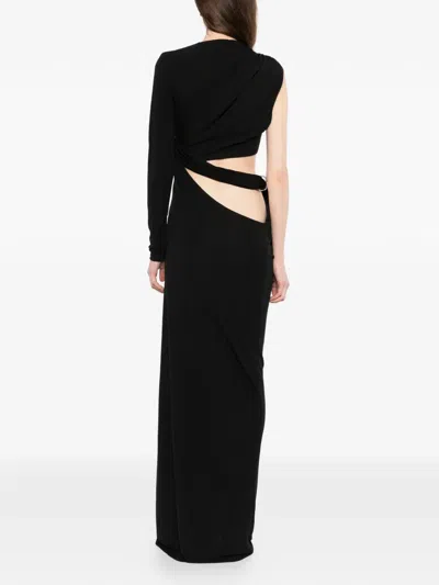 Christopher Esber Torso Maxi Dress In Black