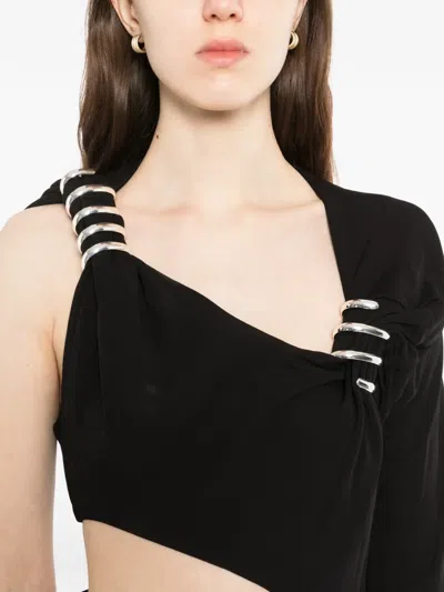 Christopher Esber Torso Maxi Dress In Black