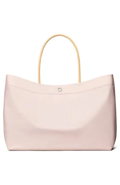 Tory Burch Ella Twist Reversible Tote Rose Mist In Pink