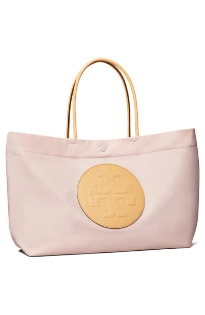 Tory Burch Ella Twist Reversible Tote Rose Mist In Pink