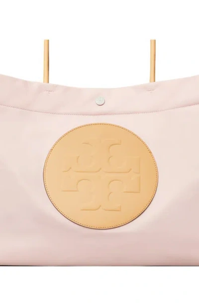 Tory Burch Ella Twist Reversible Tote Rose Mist In Pink