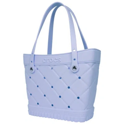 Crocs Medium Quilted Tote In Blue