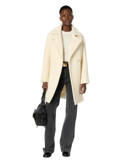 Gerard Darel Maiwenn Coat In Neutral
