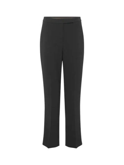 Gerard Darel Cora Straight Suit Pants In Black