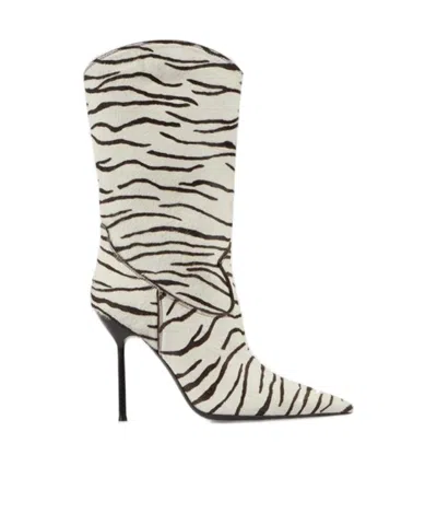 Paris Texas Lidia Western Boot 105 In White