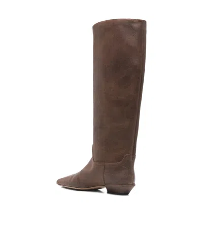 Paris Texas Bettina Knee-high Boots In Brown