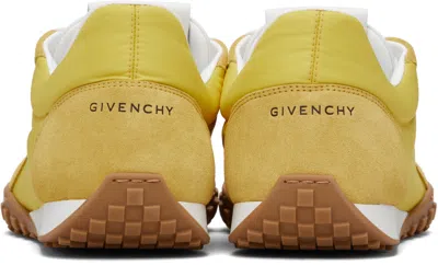 Givenchy Glide Runner Sneakers In Yellow