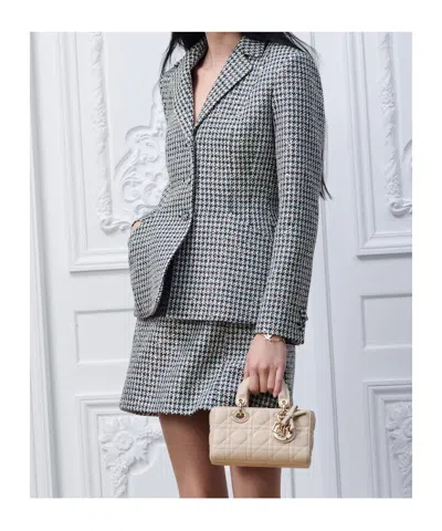 Dior Fitted Jacket In Gray