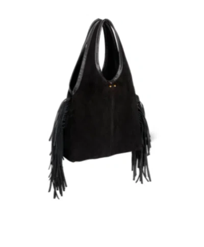 Jérôme Dreyfuss Double-handled Handbag In Black