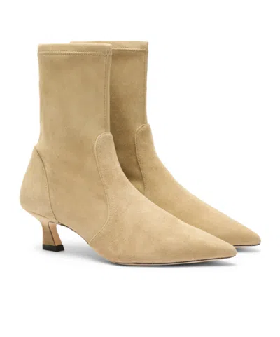 Stuart Weitzman Vinnie Bootie 50 In Neutral