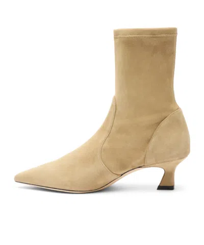 Stuart Weitzman Vinnie Bootie 50 In Neutral