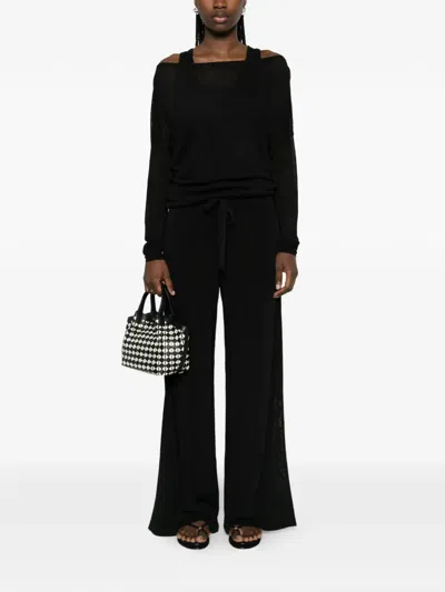 P.a.r.o.s.h Parosh Knit Babylon Woman Black In Black