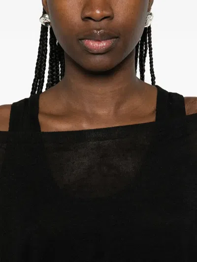 P.a.r.o.s.h Parosh Knit Babylon Woman Black In Black