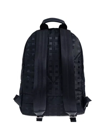 Kenzo Zip-fastening Pattern Backpack In Black