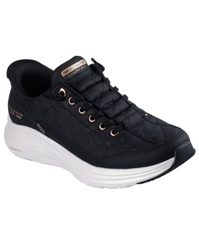 Skechers Slipins Contour Foam Cozy Fit Slipon Sneaker In Black