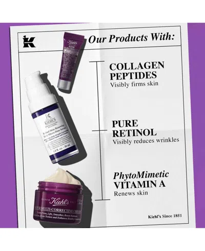 Kiehl's Since 1851 3-pc. Age-less Experts Face Care Set In Transparent