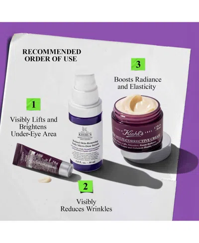 Kiehl's Since 1851 3-pc. Age-less Experts Face Care Set In Transparent