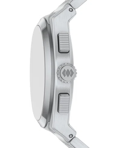 Fossil Everett Chronograph 44mm Watch In Metallic