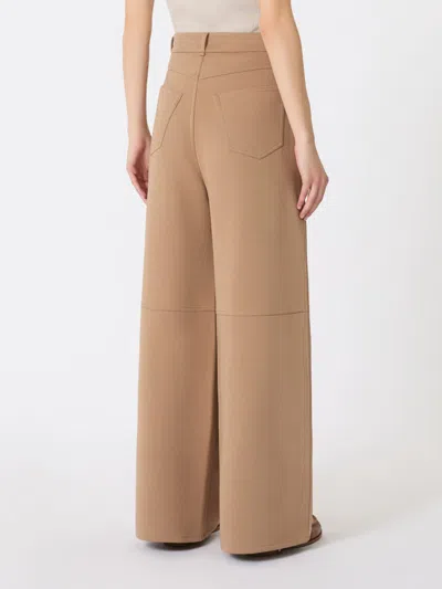 Max Mara Mmldream Elasticated Trousers In Brown