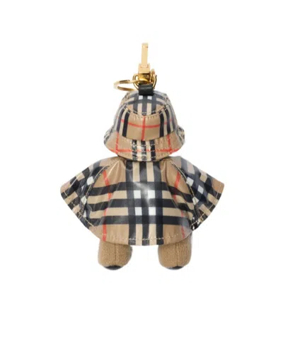 Burberry Thomas Bear Charm In Brown