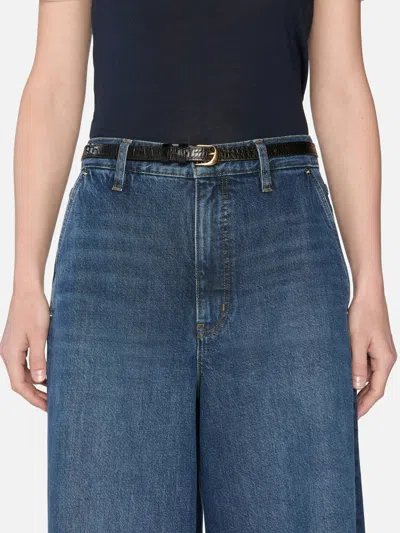 Frame Belt Loop Jeans In Blue