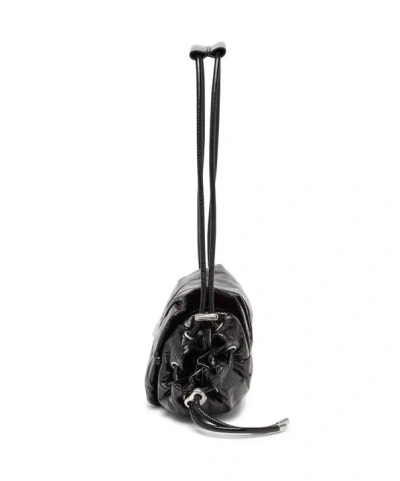 Diesel Cinch-d With Adjustable Strap And Drawstring Sides In Black