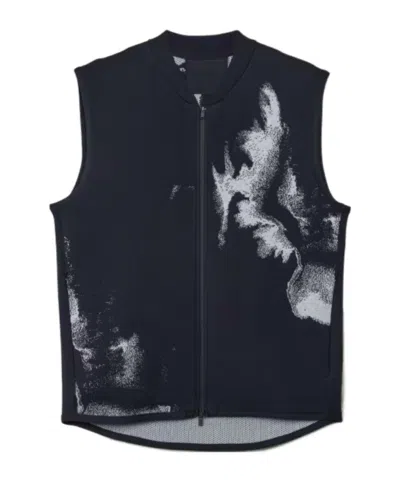 Y-3 Zip-front Vest In Multi