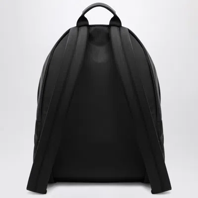 Givenchy Black Backpack With Adjustable Shoulder Straps And Logo On Front In Tech Fabric Man In Black