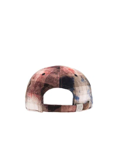 Palm Angels Check-print Baseball Cap In Multi