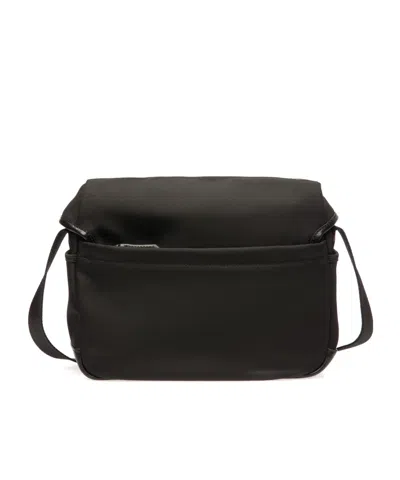 Bally Code Logo Patch Crossbody Bag In Black