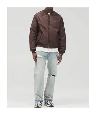 Represent Smart Bomber Jacket In Brown