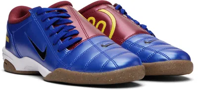 Nike X Fc Barcelona Total 90 Low-top Sneakers In Blue