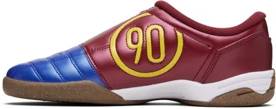 Nike X Fc Barcelona Total 90 Low-top Sneakers In Blue