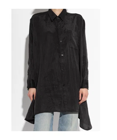 R13 Buttoned Shirt In Black