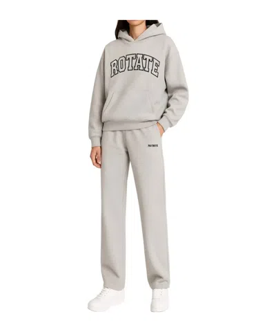 Rotate Birger Christensen Tailored Trousers Featuring Discreet Side Pockets In White