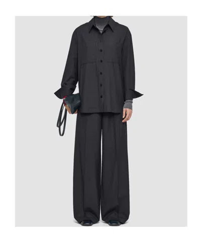Joseph Button-up Shirt In Black
